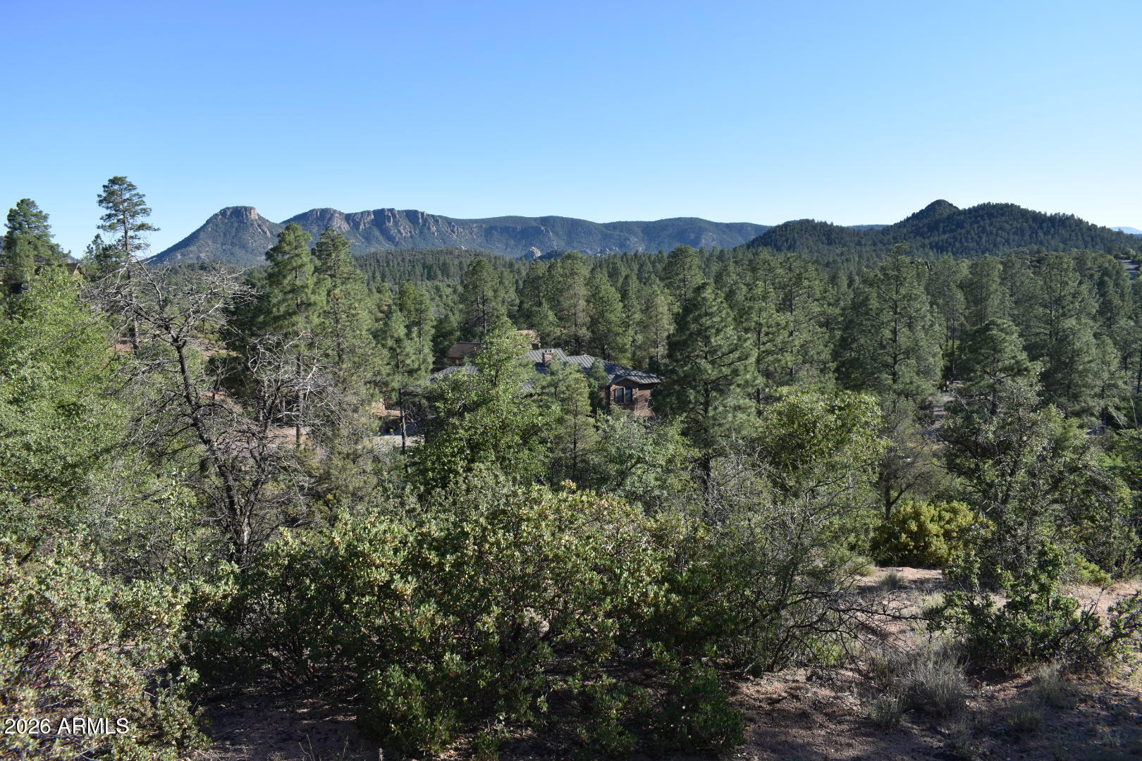 Lot 19 East Pine Ridge Drive, Unit 19 Payson, AZ 85541 - Photo 4 of 8 a view of a mountain range with trees in the background
