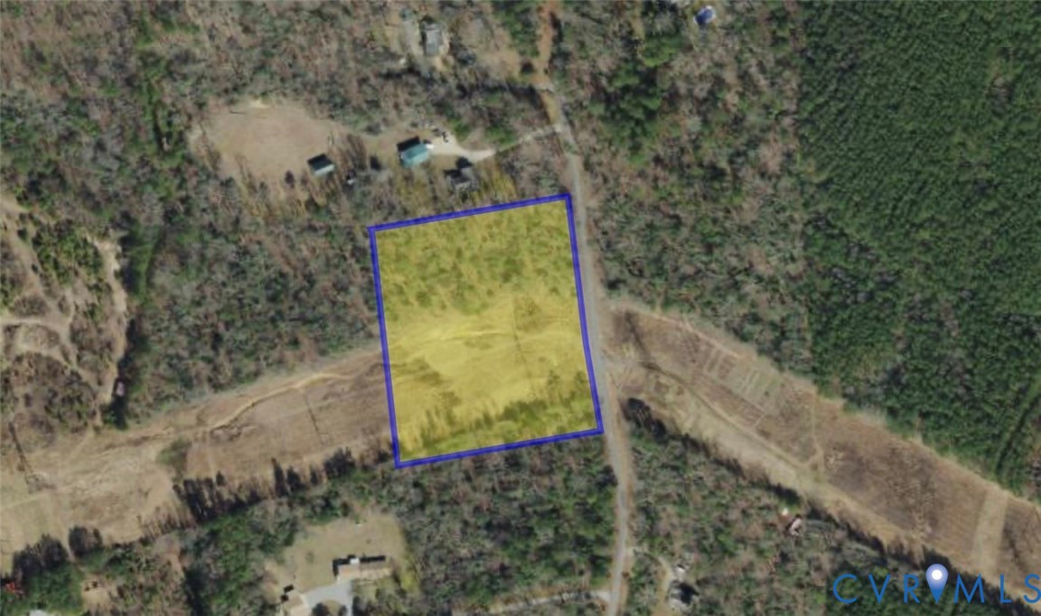 a view of a wall with trees