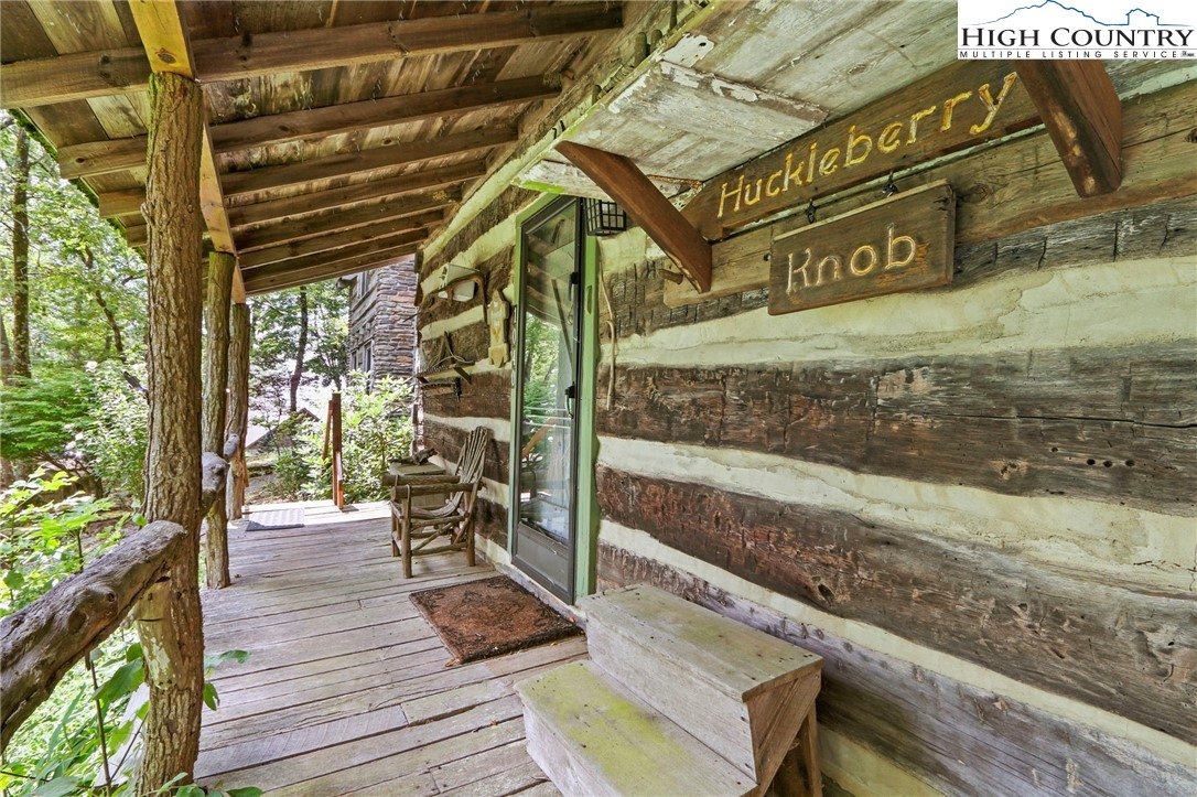 a view of steet with deck