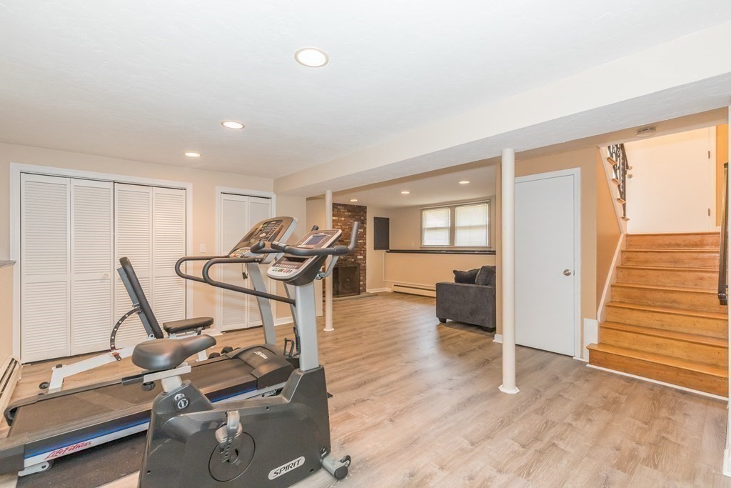 2 Marilyn Road Billerica, MA 01821 - Photo 22 of 32 a view of a room with gym equipment