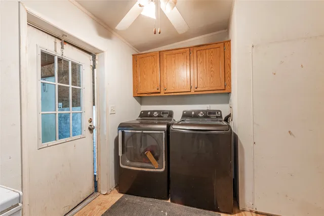 a view of washer and dryer