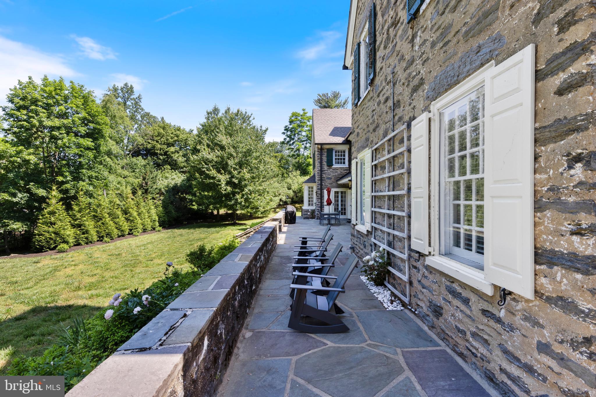 8201 Fenton Road Glenside, PA 19038 - Photo 16 of 86 a view of a house with backyard