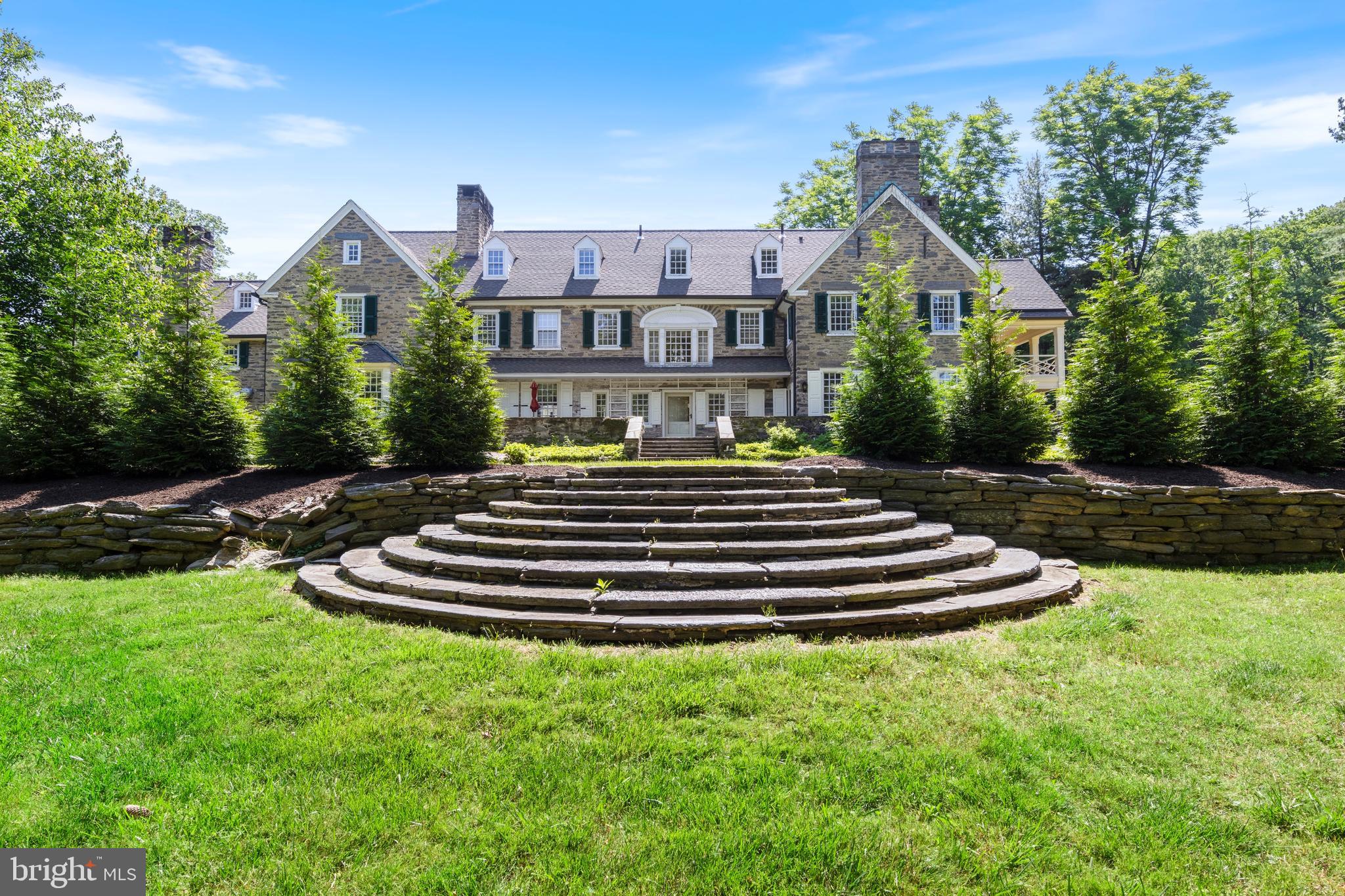8201 Fenton Road Glenside, PA 19038 - Photo 18 of 86 a front view of a house with a yard