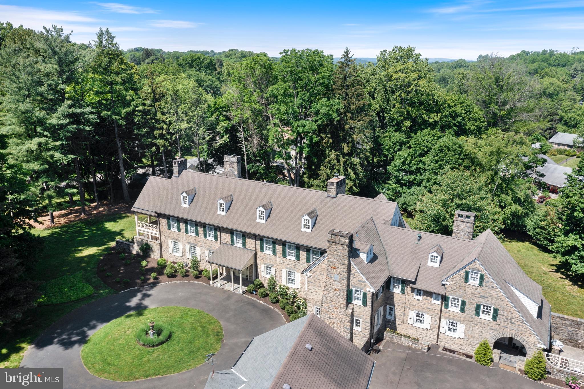 8201 Fenton Road Glenside, PA 19038 - Photo 28 of 86 an aerial view of a house