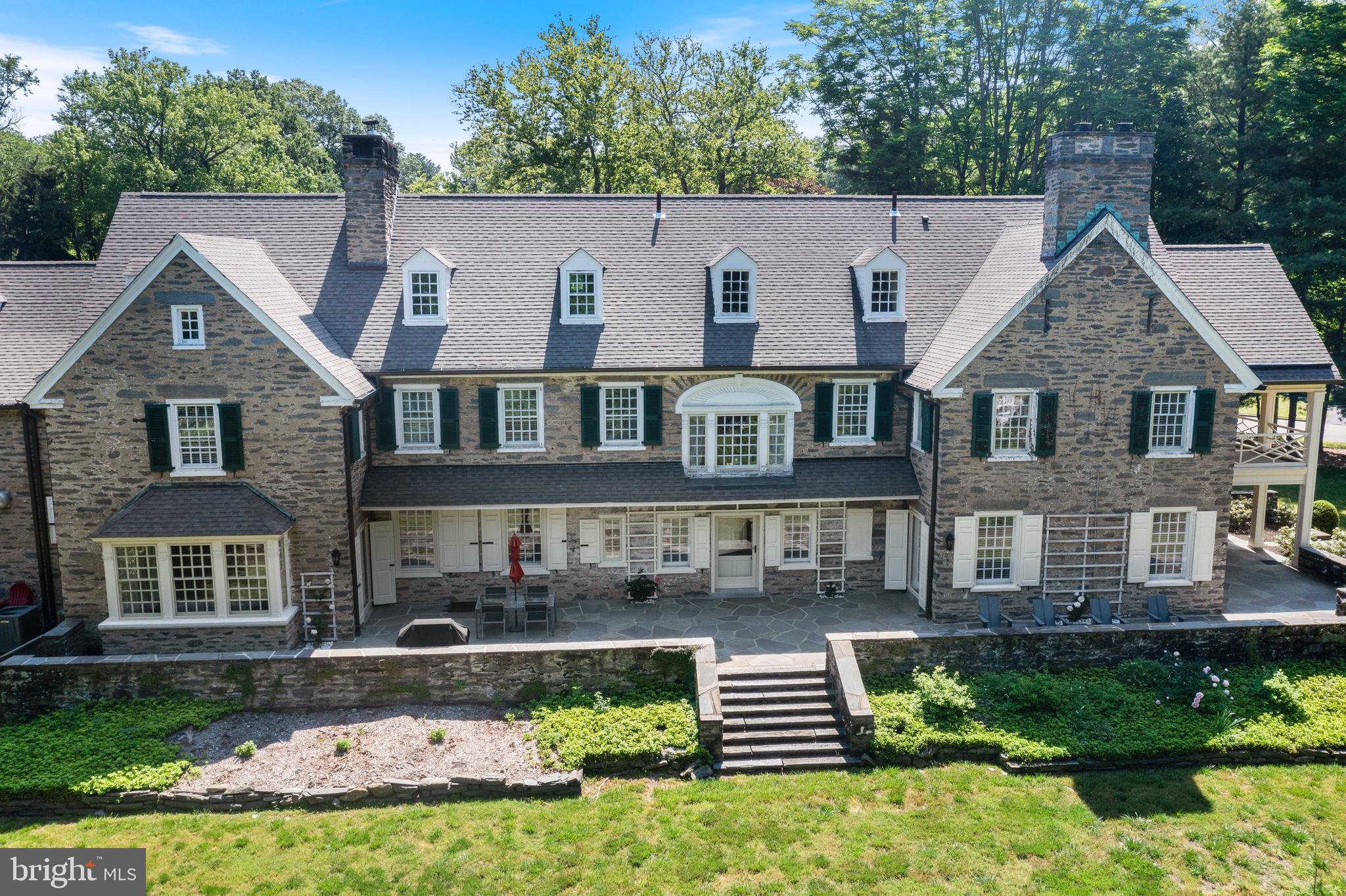 8201 Fenton Road Glenside, PA 19038 - Photo 32 of 86 front view of a house with a yard