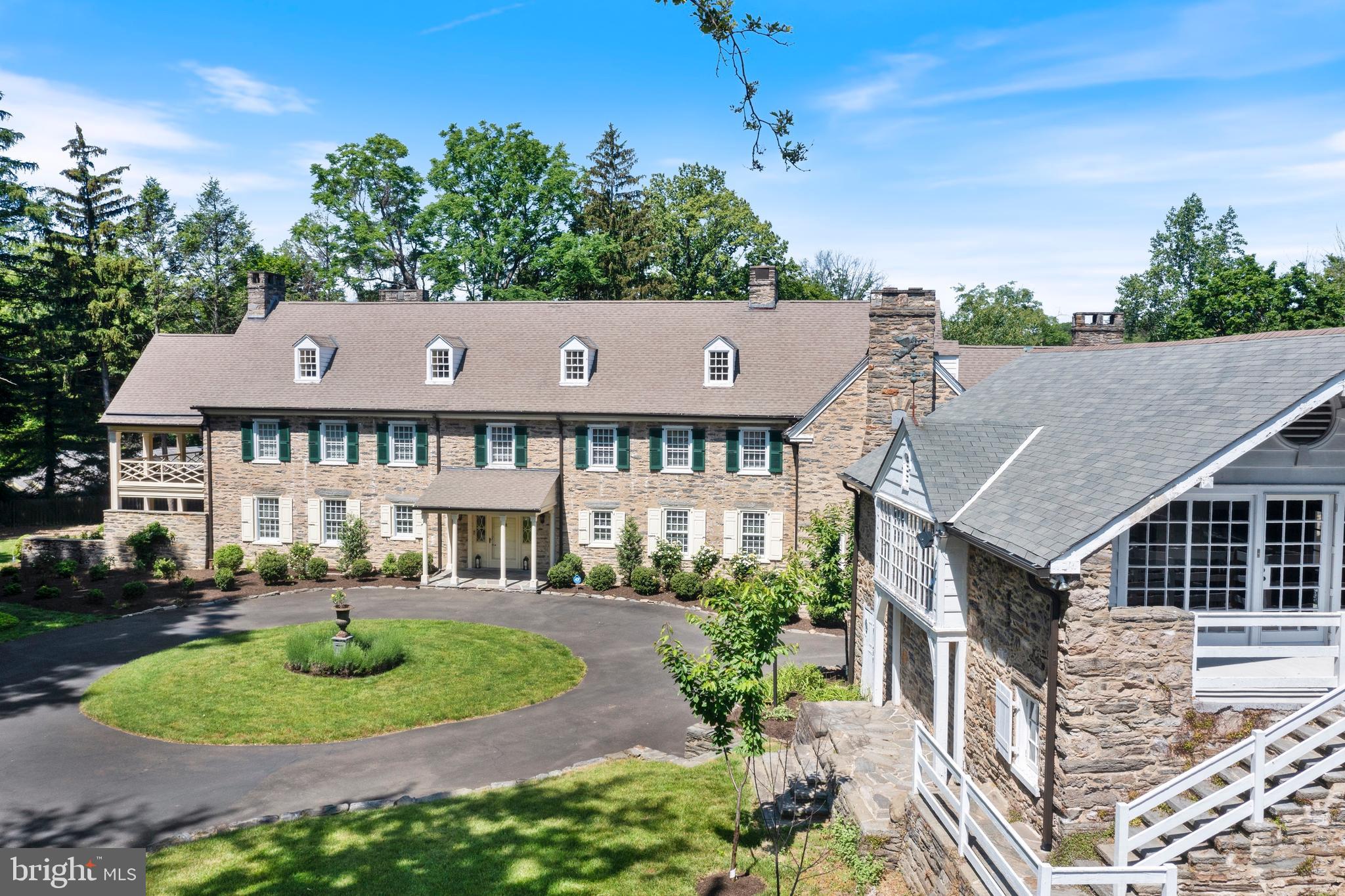 8201 Fenton Road Glenside, PA 19038 - Photo 36 of 86 a view of a house with a garden