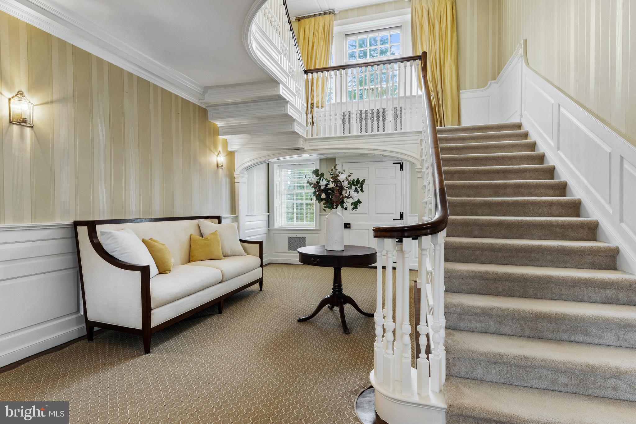 8201 Fenton Road Glenside, PA 19038 - Photo 37 of 86 a view of entryway and hall with wooden floor