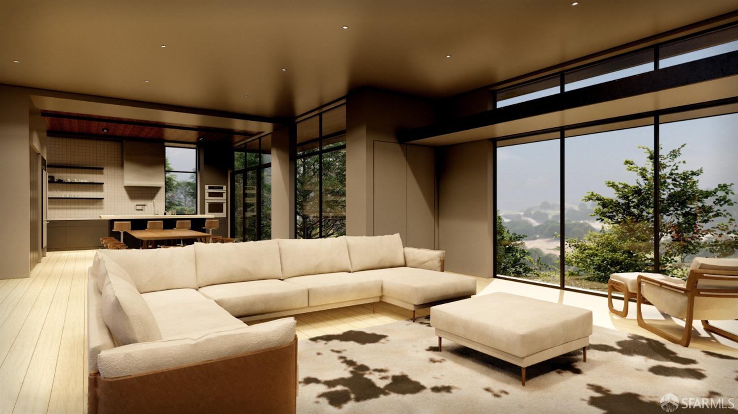387 Moore Road Atherton, CA 94027 - Photo 7 of 25 a living room with furniture and a large window