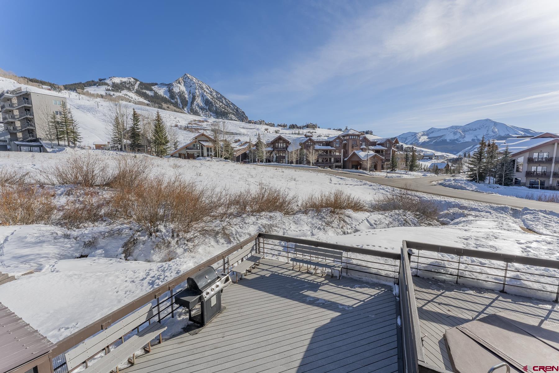 400 Gothic Road, Unit 207 Crested Butte, CO 81225 - Photo 25 of 35 a view of terrace with wooden fence