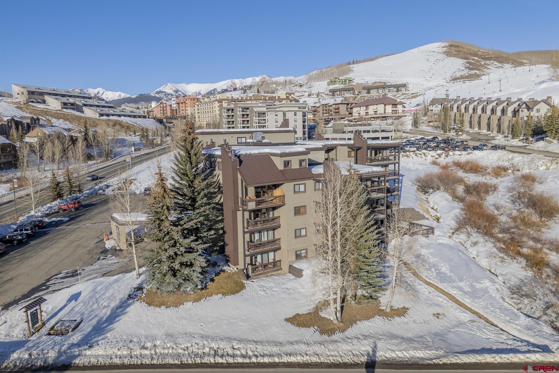 400 Gothic Road, Unit 207 Crested Butte, CO 81225 - Photo 33 of 35 a view of a city with tall buildings