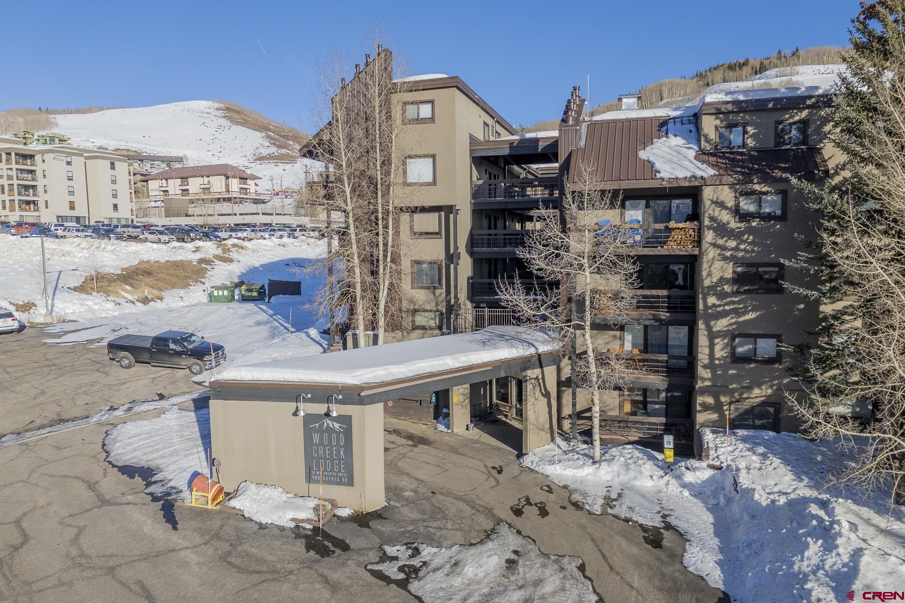 400 Gothic Road, Unit 207 Crested Butte, CO 81225 - Photo 34 of 35 a aerial view of a house