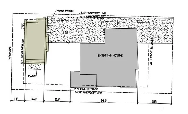 a picture of a floor plan