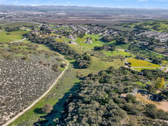 a view of city and mountain