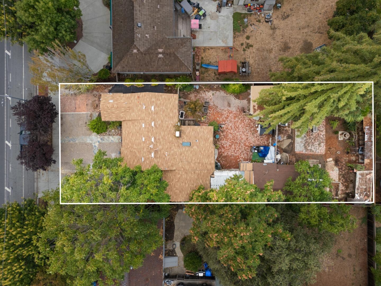 1567 Hamilton Avenue San Jose, CA 95125 - Photo 8 of 11 an aerial view of a houses with outdoor space