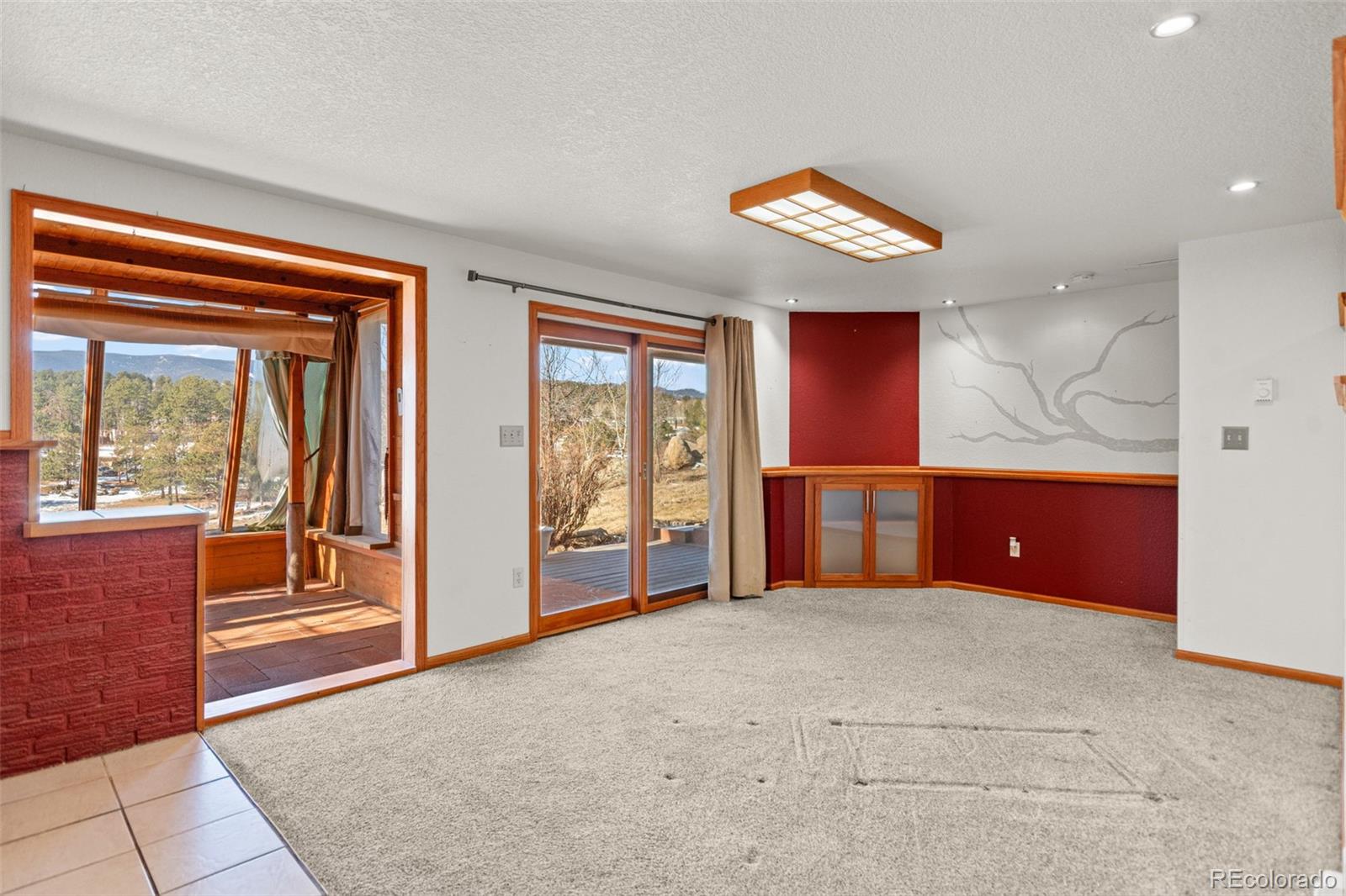 237 Homestead Road Bailey, CO 80421 - Photo 24 of 43 a view of an empty room with a window
