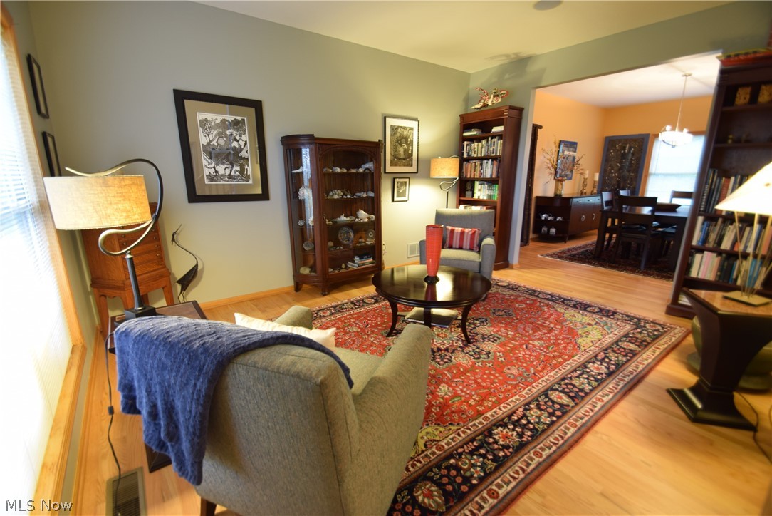 4461 Ridge Crest Drive Akron, OH 44321 - Photo 2 of 32 Formal living room - gorgeous hardwood floors - open to the formal dining room