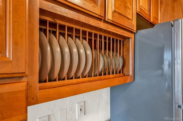 a close view of sink