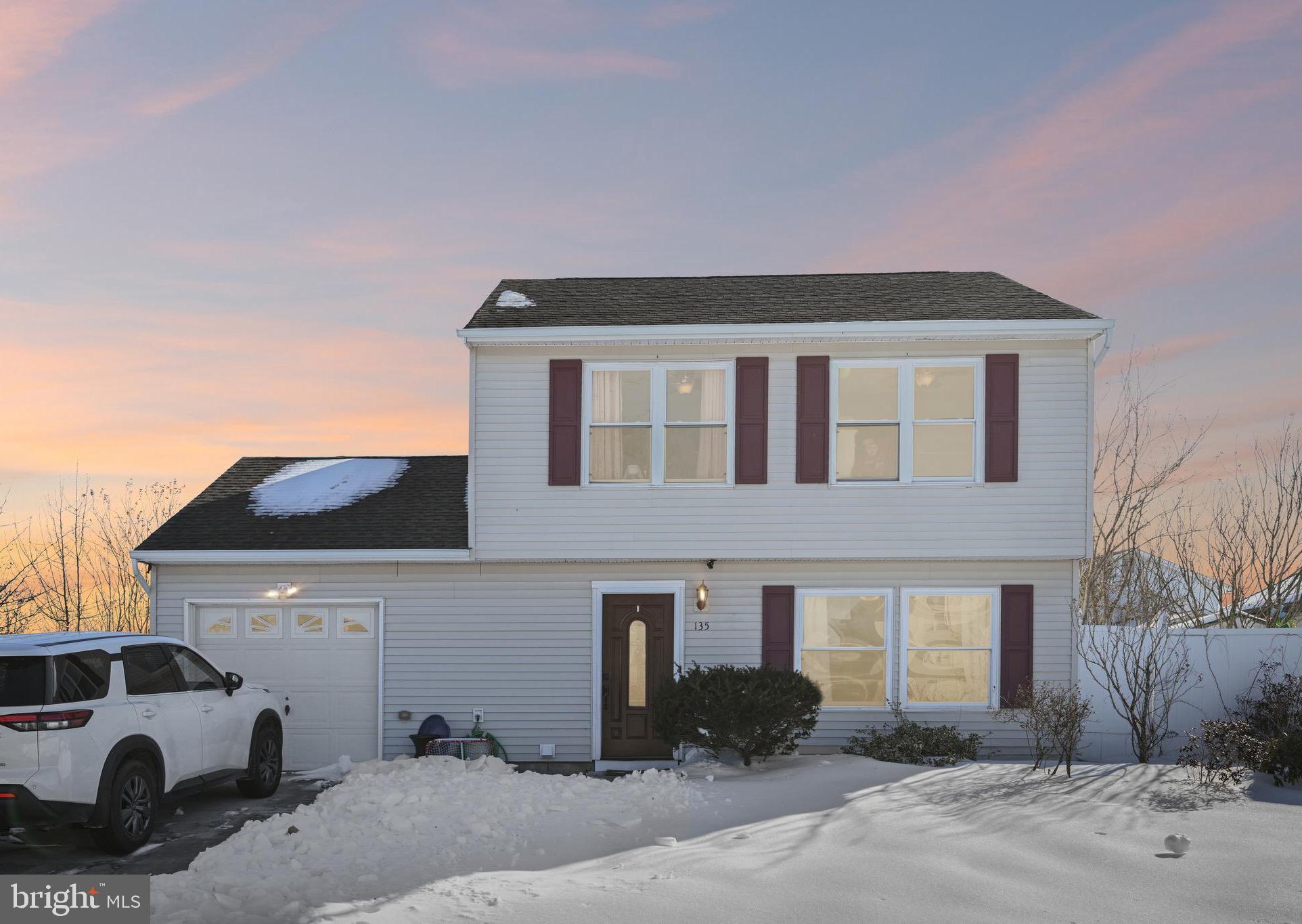 a house view with a outdoor space
