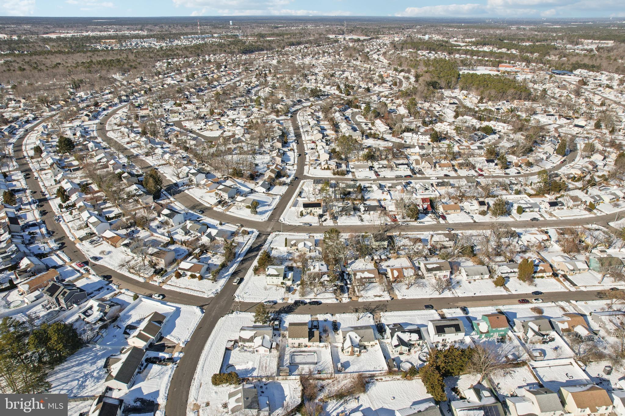 135 Windward Drive Barnegat, NJ 08005 - Photo 42 of 55 an aerial view of residential building with parking space