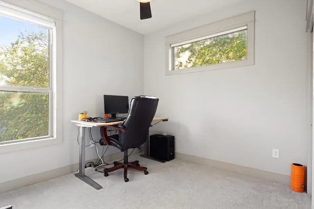 a view of workspace with windows