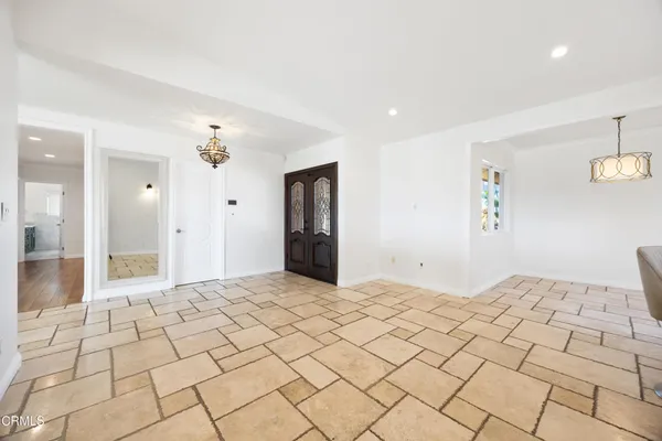 a view of empty room