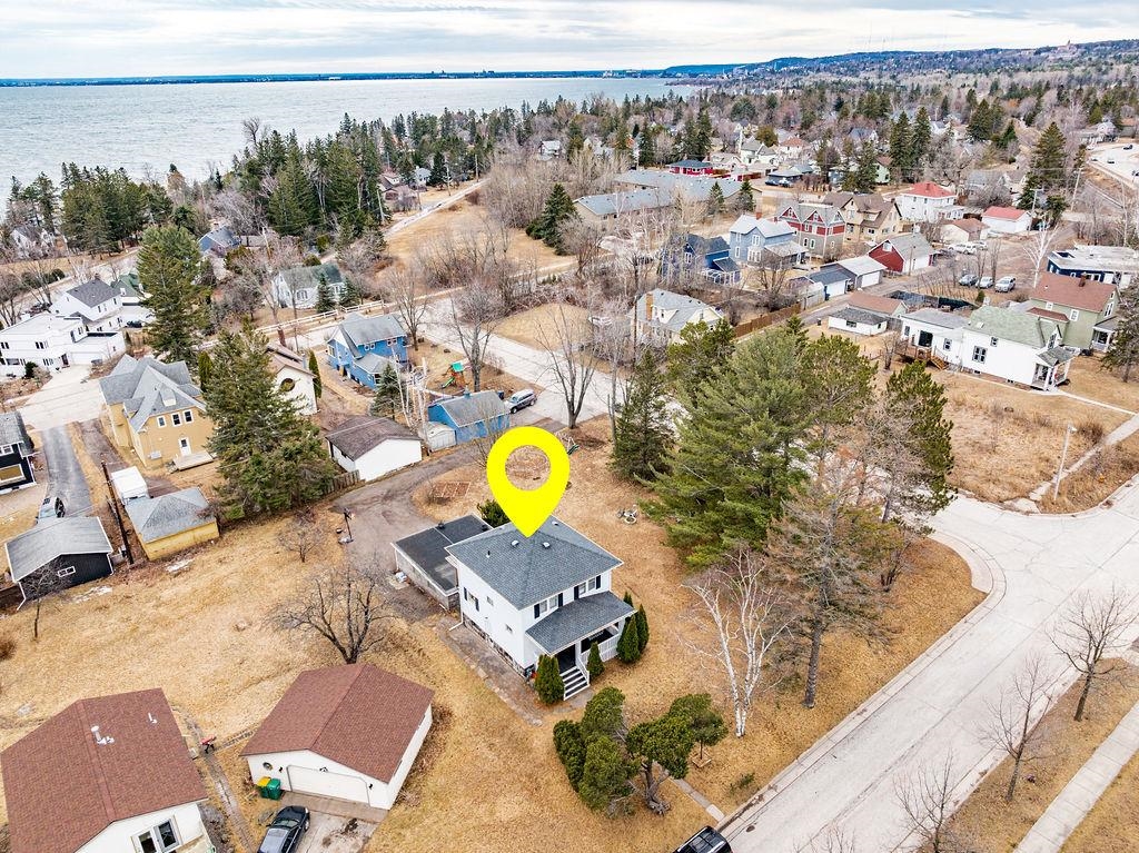 4608 Regent Street Duluth, MN 55804 - Photo 38 of 43 Bird's eye view featuring a residential view and a water view