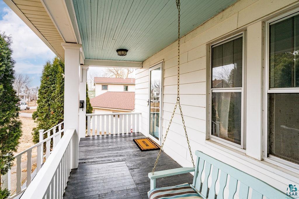 4608 Regent Street Duluth, MN 55804 - Photo 8 of 43 View of wooden terrace