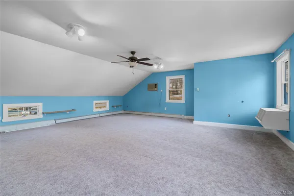 a view of a livingroom with a window