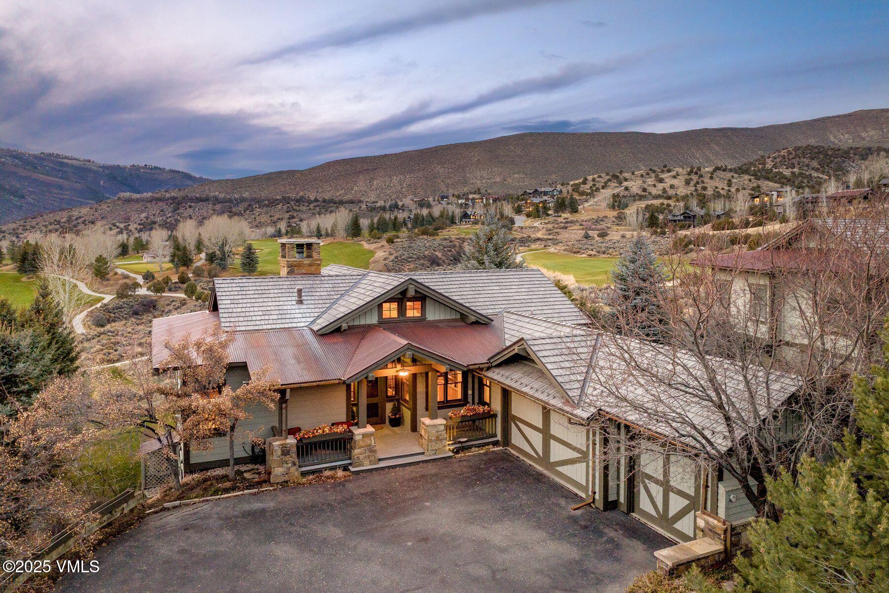 33 Legends Court Edwards, CO 81632 - Photo 42 of 50 an aerial view of residential houses with outdoor space and view of city
