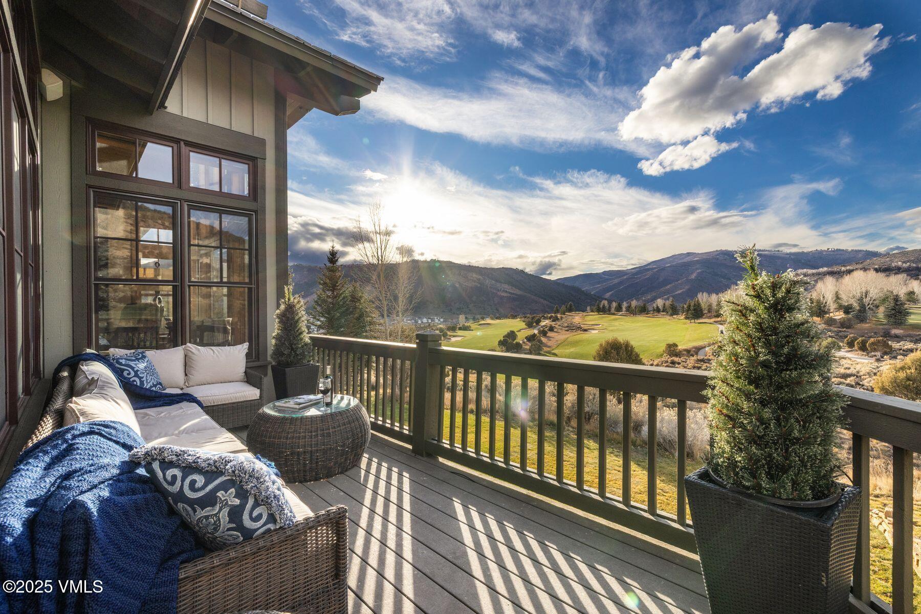 33 Legends Court Edwards, CO 81632 - Photo 5 of 50 a balcony with furniture and a potted plant
