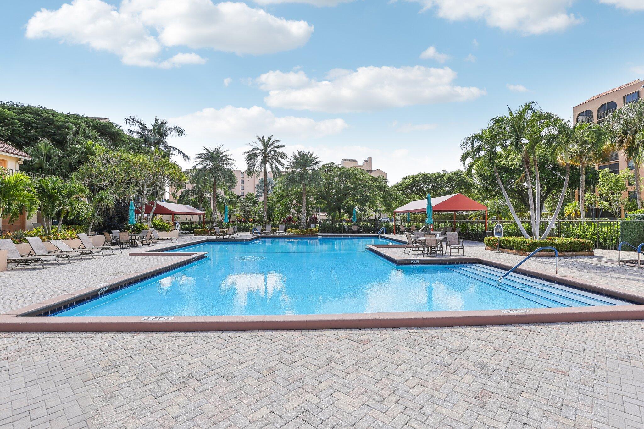 7202 Promenade Drive, Unit 302 Boca Raton, FL 33433 - Photo 28 of 33 COMMUNITY POOL
