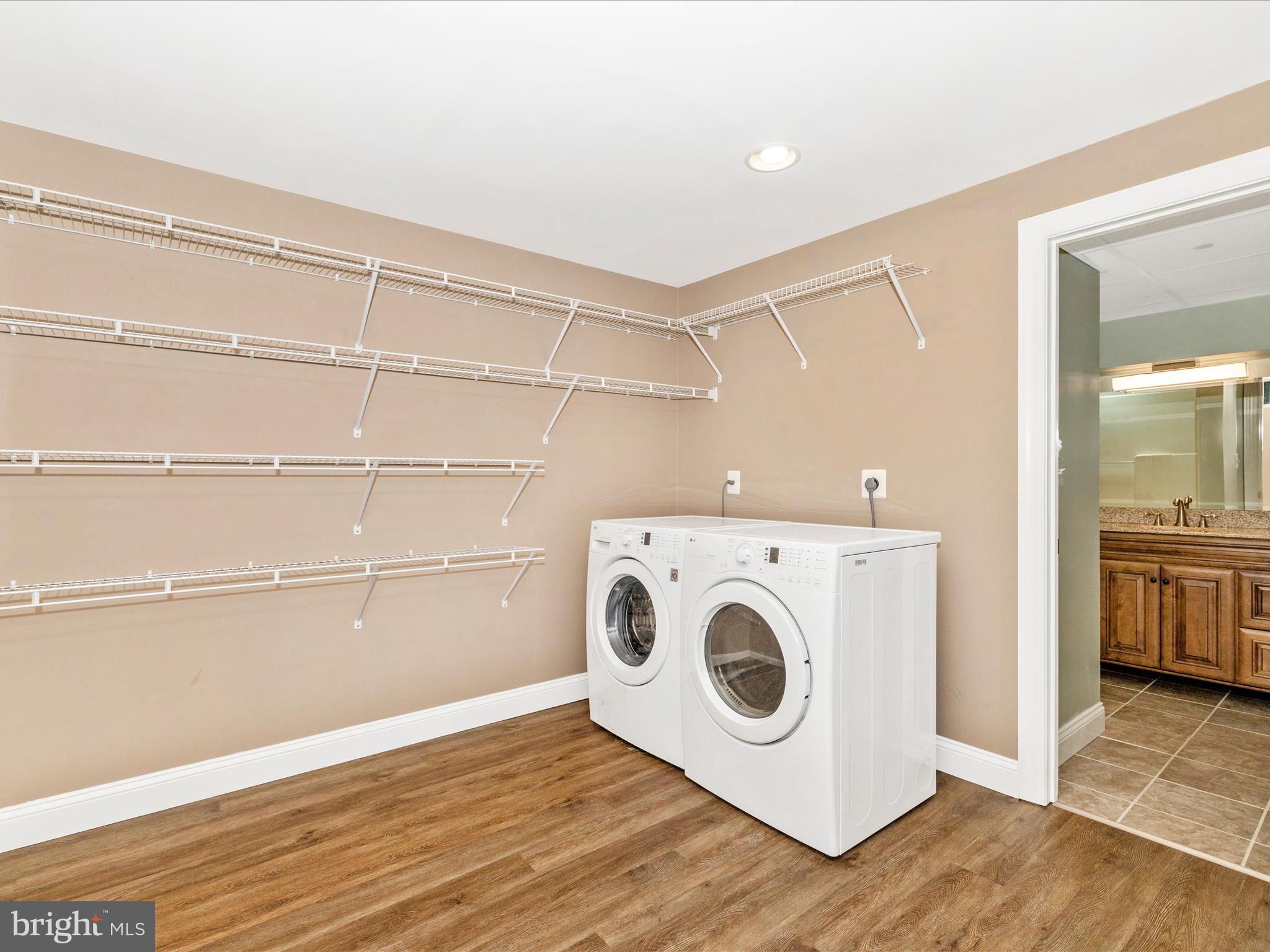 8429 Woodville Road Mount Airy, MD 21771 - Photo 39 of 75 a utility room with dryer and washer