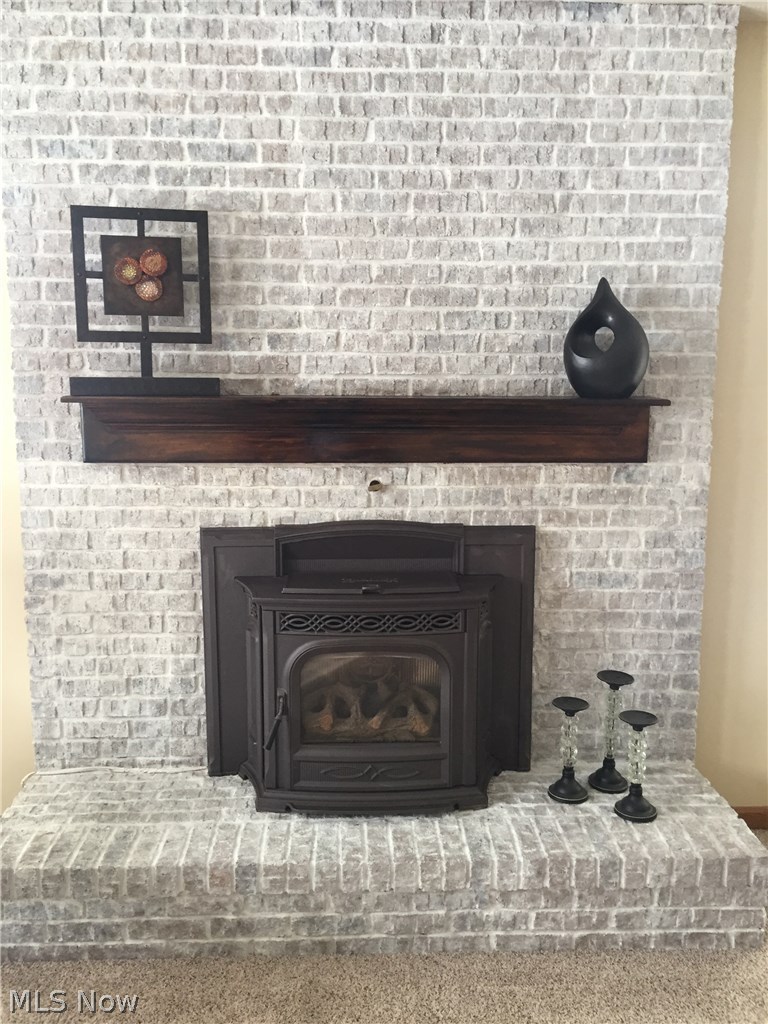 8627 Whipporwill Road Ravenna, OH 44266 - Photo 16 of 34 Stay cozy on th
Stay cozy on those cold evenings with the pellet burning fireplace.