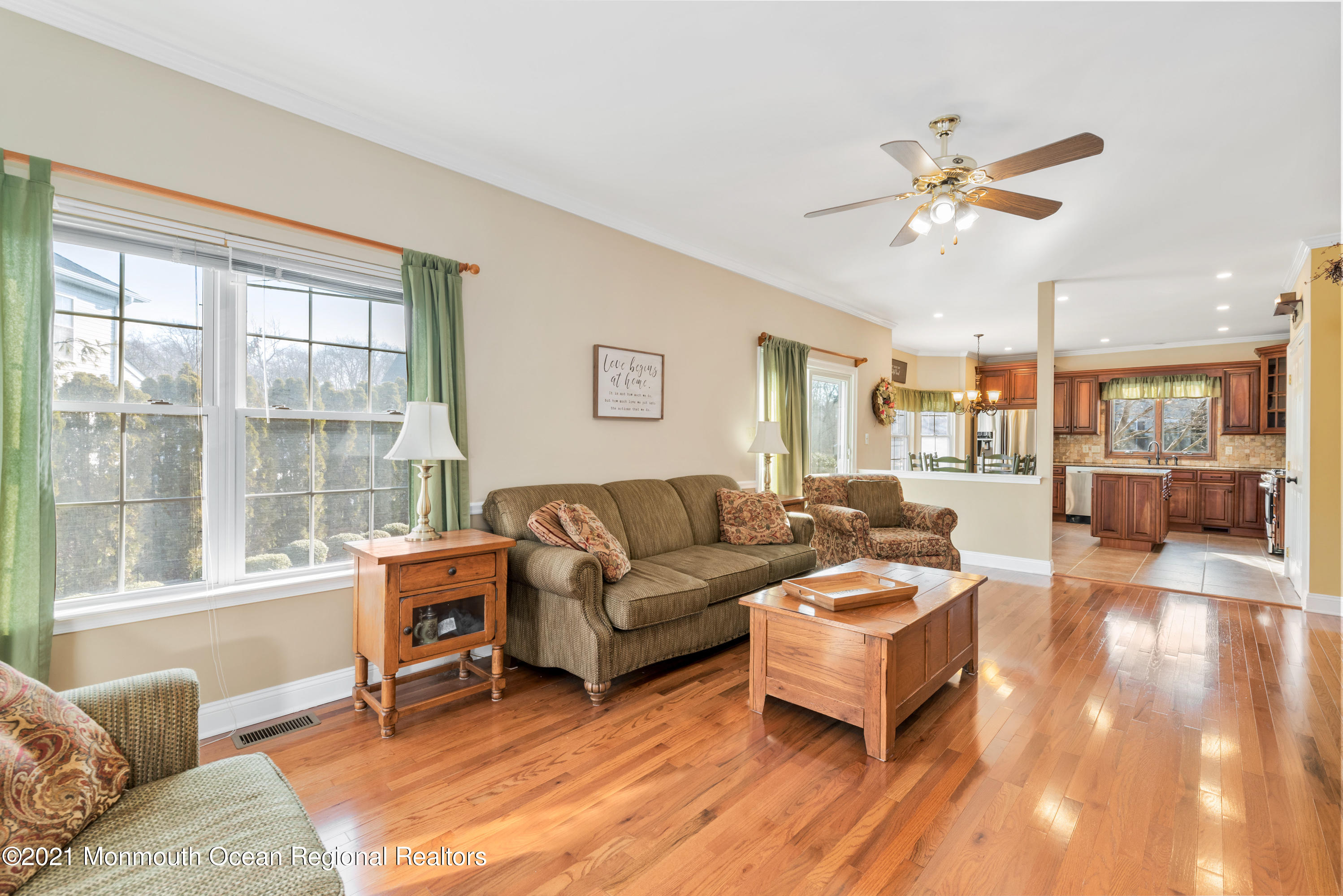 11 Grindstone Road Howell, NJ 07731 - Photo 11 of 45 a living room with furniture and a large window
