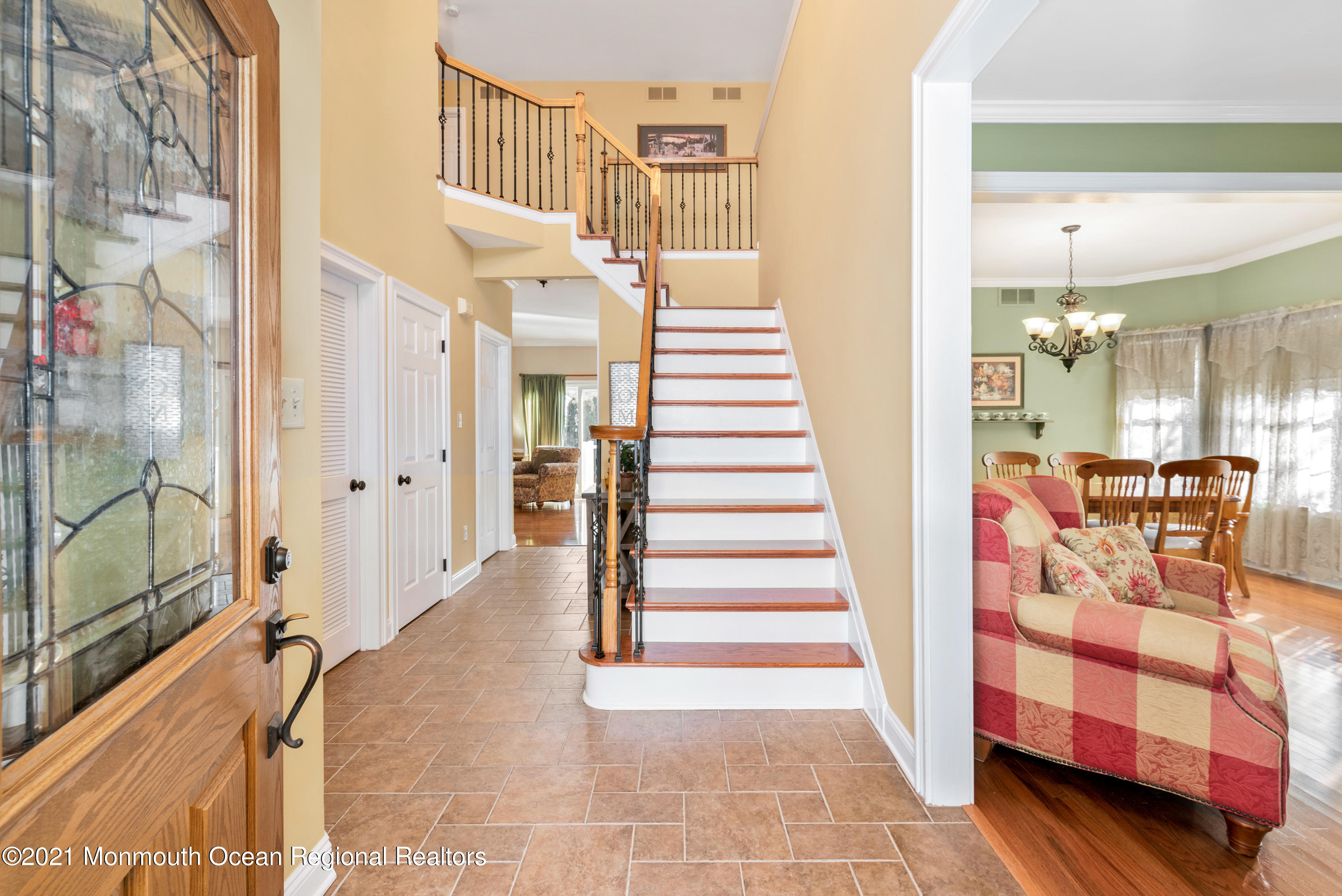 11 Grindstone Road Howell, NJ 07731 - Photo 7 of 45 a view of a bedroom with furniture and staircase