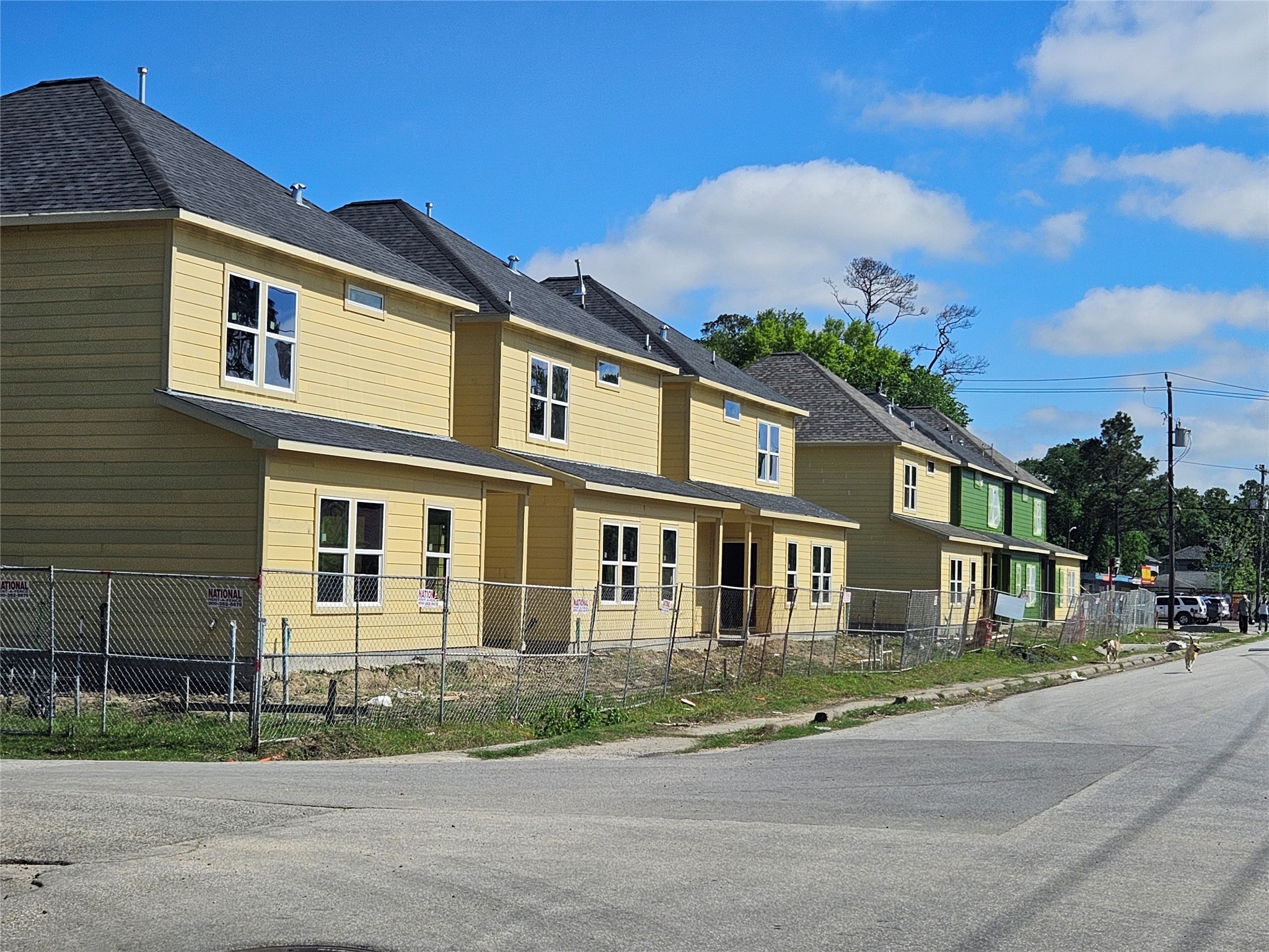 0 Snowden Street Houston, TX 77028 - Photo 5 of 6 a front view of a house with a garden