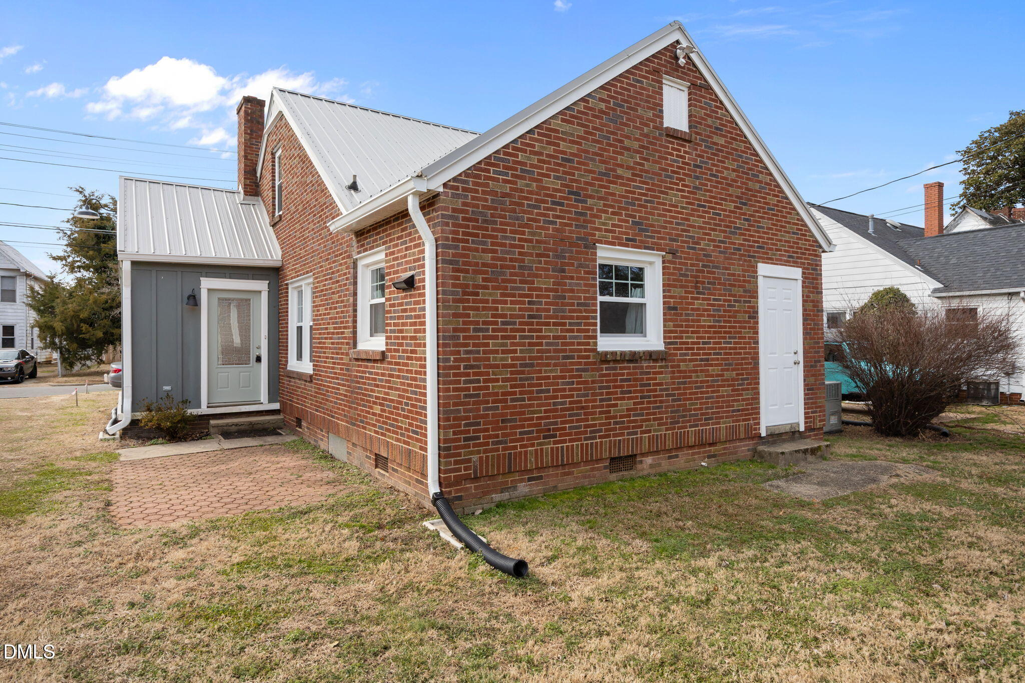 213 Guthrie Street Graham, NC 27253 - Photo 29 of 34 Side Patio and outside doors