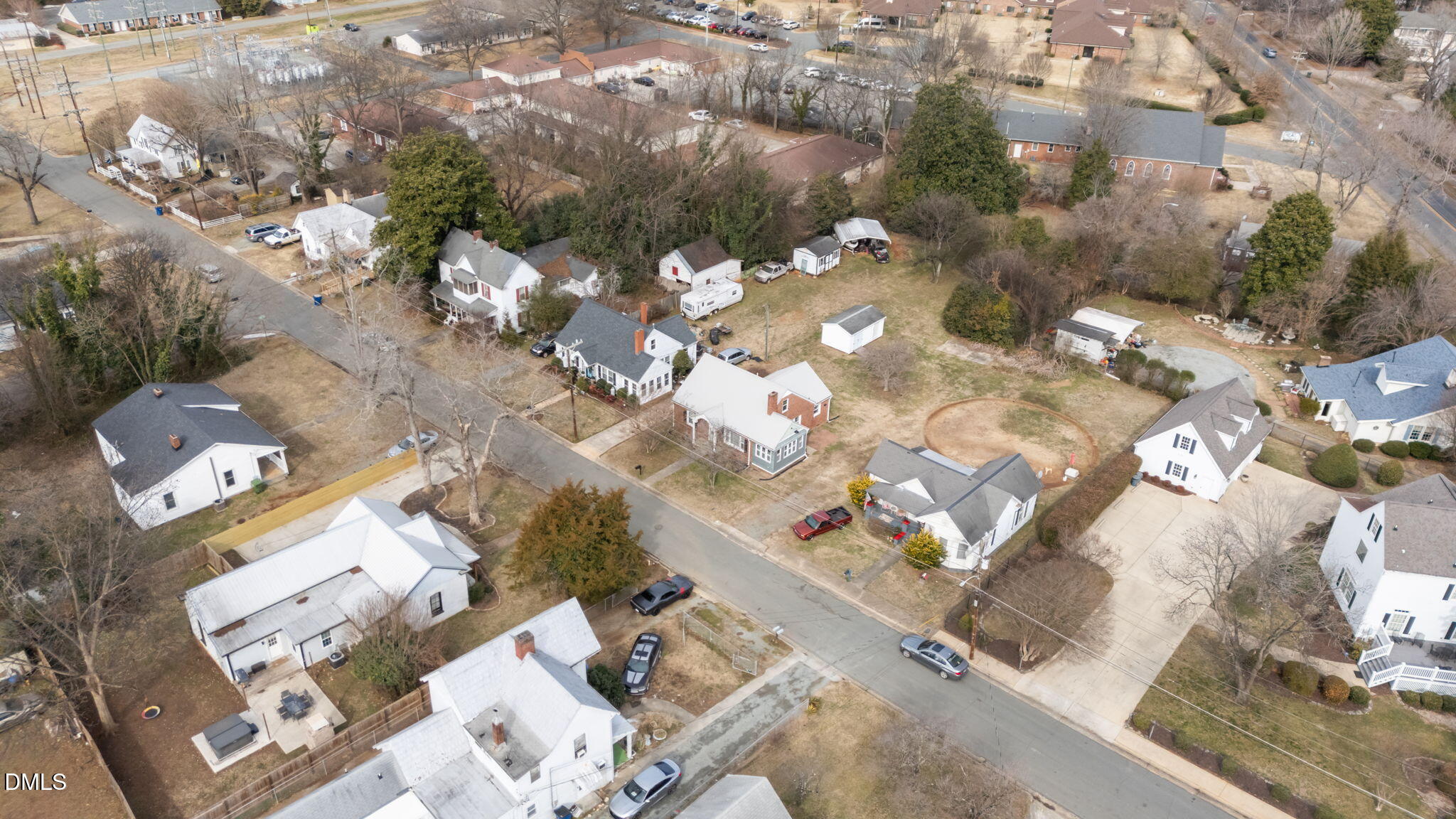 213 Guthrie Street Graham, NC 27253 - Photo 32 of 34 Aerial View