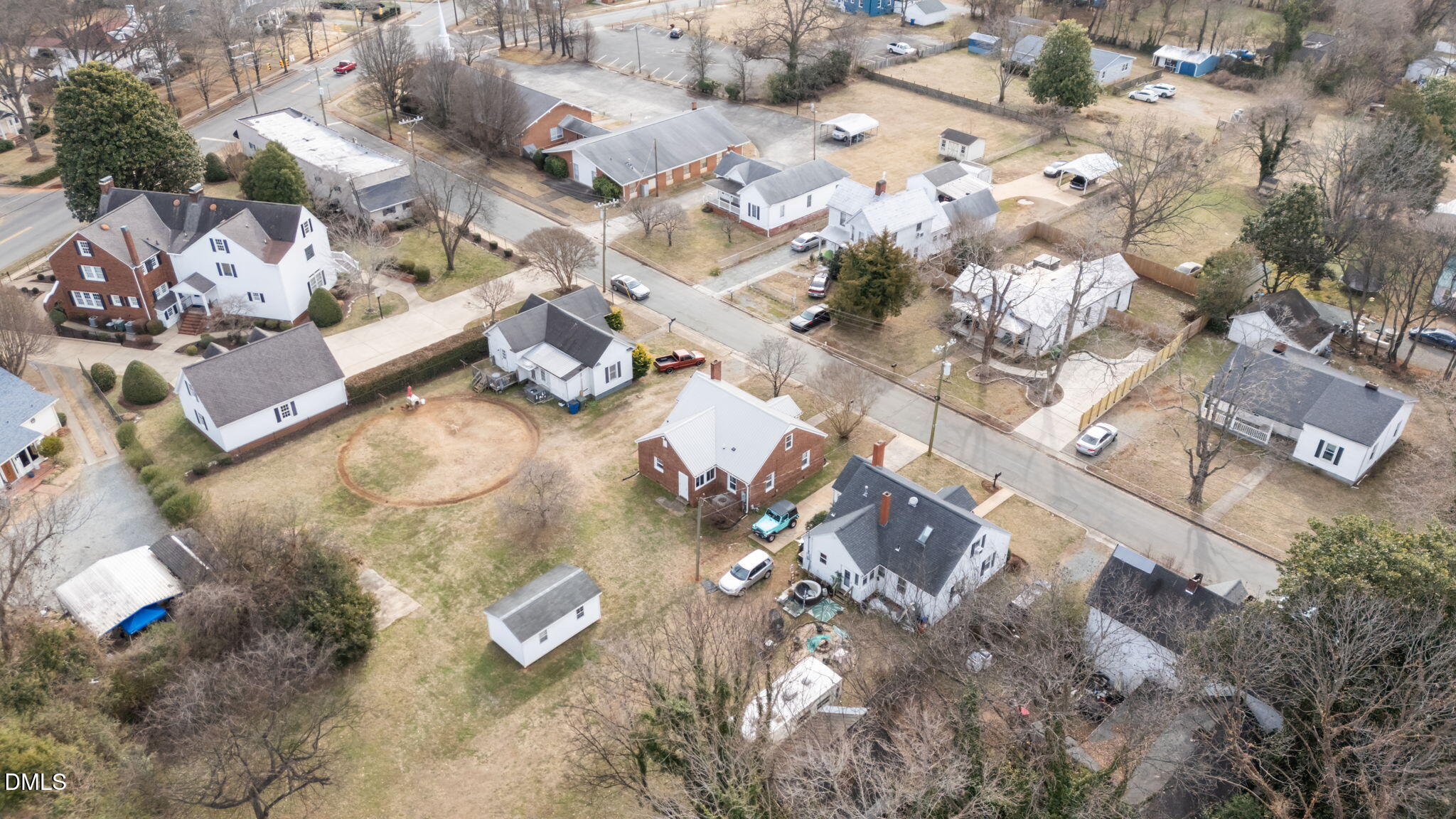 213 Guthrie Street Graham, NC 27253 - Photo 33 of 34 Aerial View