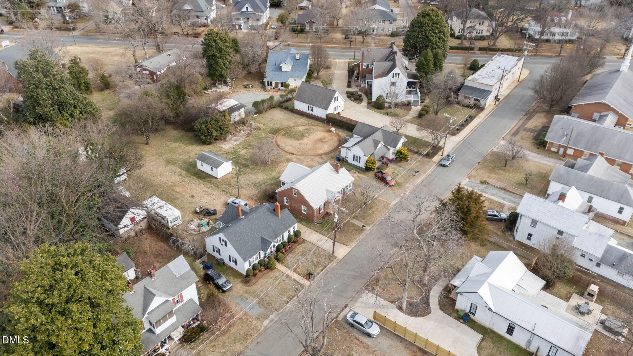 213 Guthrie Street Graham, NC 27253 - Photo 34 of 34 Aerial View