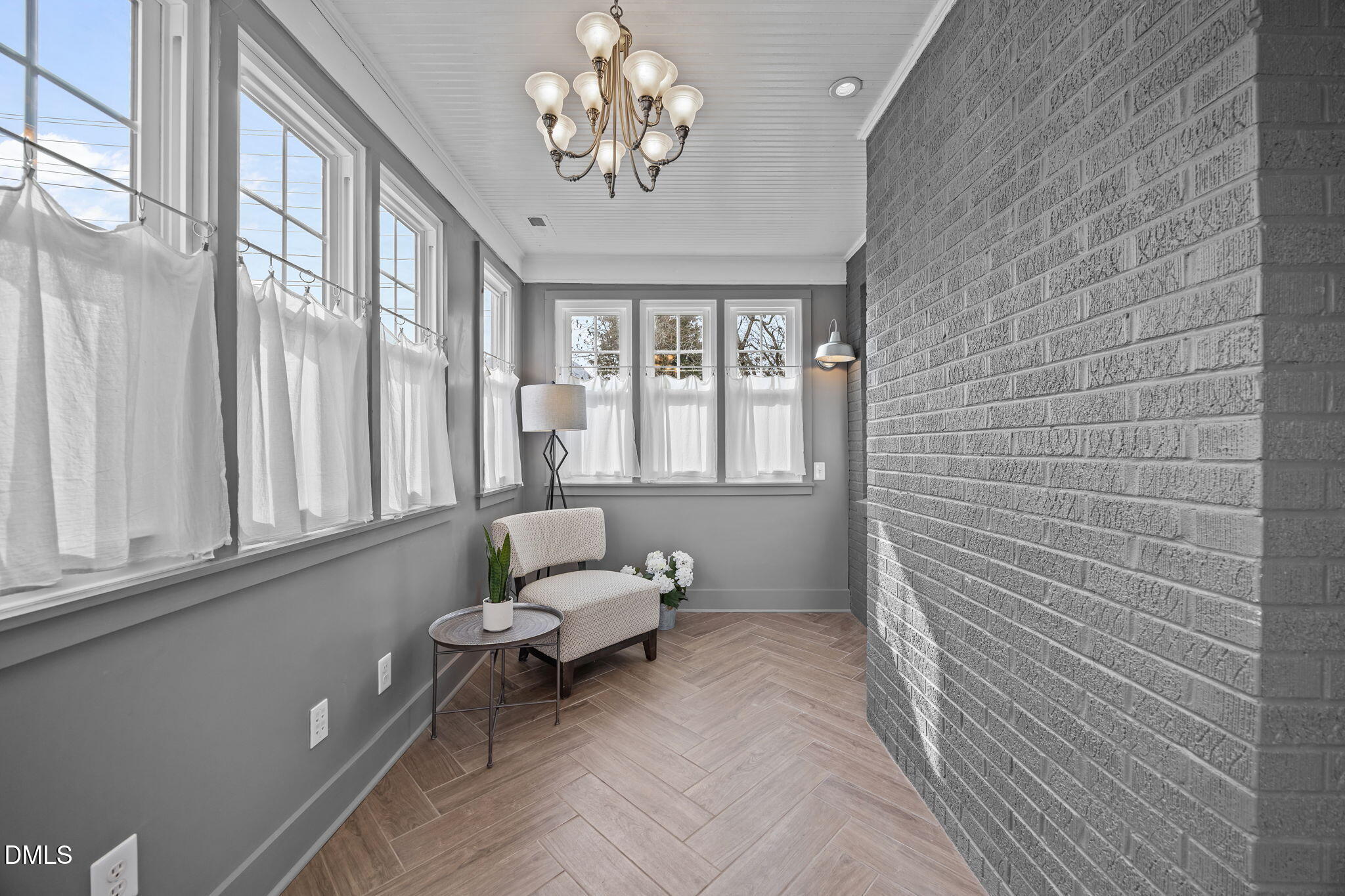 213 Guthrie Street Graham, NC 27253 - Photo 8 of 34 Sun room with tile flooring