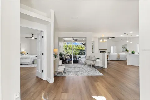 a view of a living room