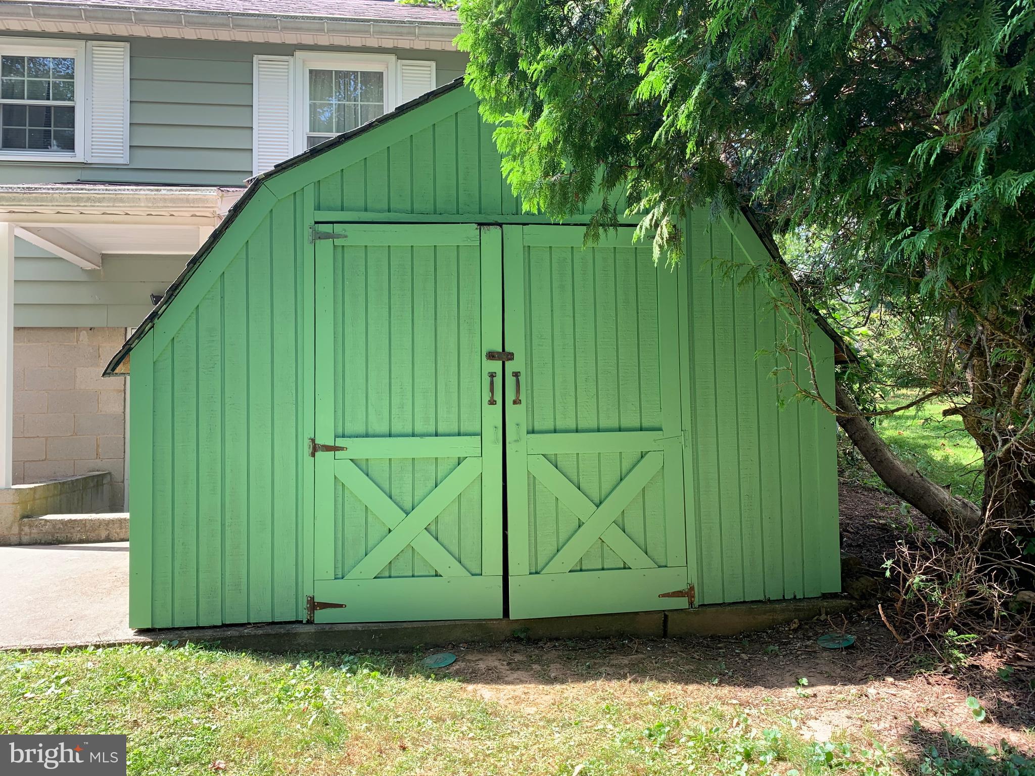 205 Delight Road Reisterstown, MD 21136 - Photo 19 of 26 Large shed for Mower and Gardening Equipment