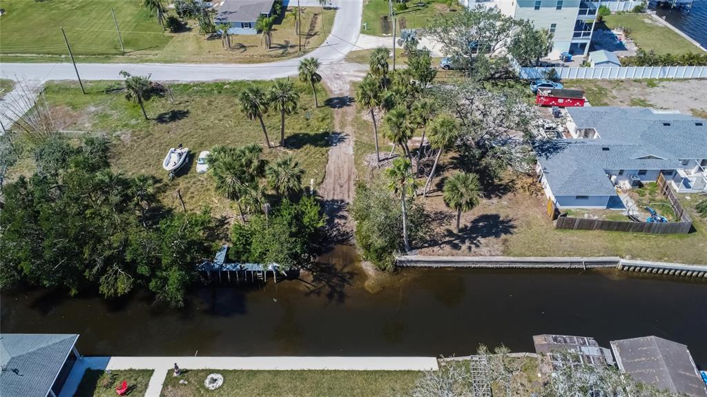 1019 Canal Street Ruskin, FL 33570 - Photo 48 of 52 an aerial view of a house with a yard