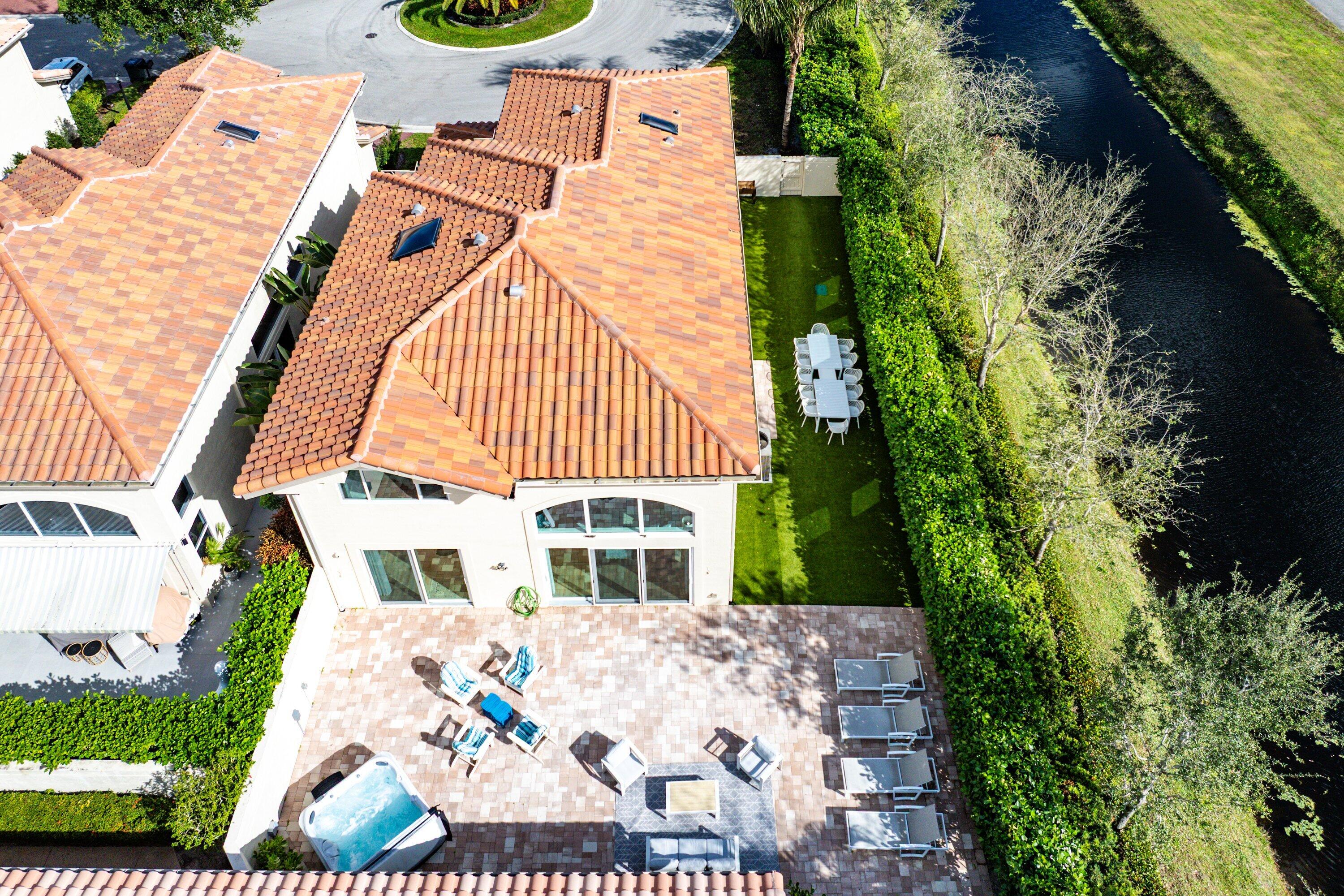 5183 Northwest 25th Way Boca Raton, FL 33496 - Photo 34 of 73 an aerial view of a house with a yard
