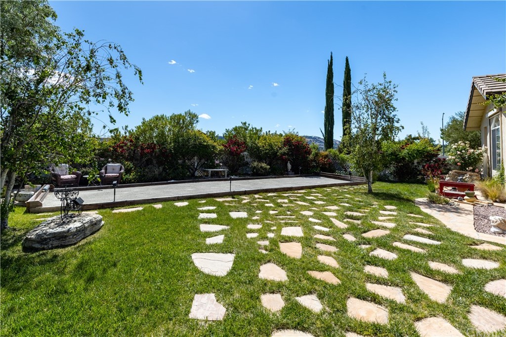 1612 Via Flora Paso Robles, CA 93446 - Photo 30 of 35 a view of a backyard with swimming pool