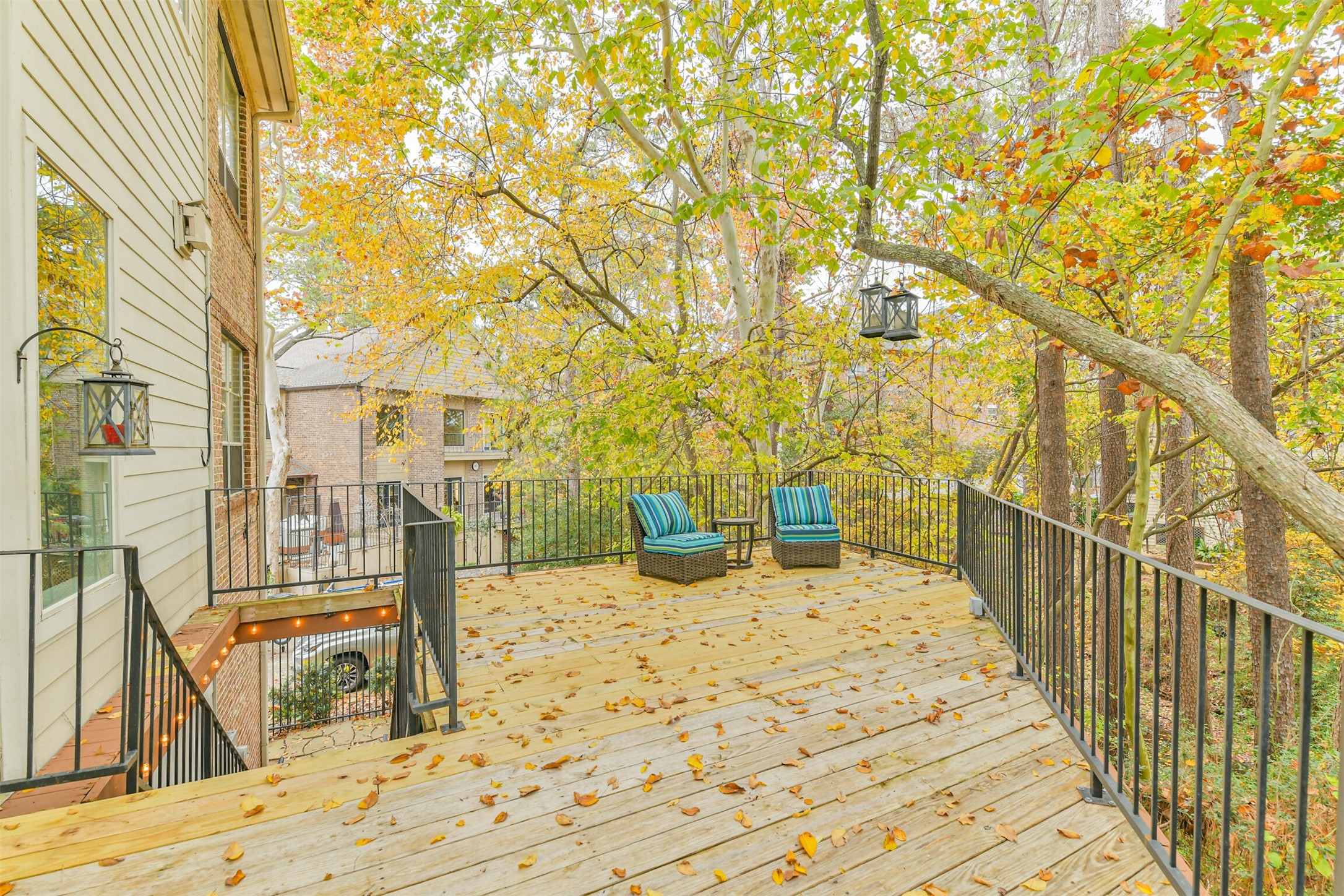 12636 Briar Patch Drive Houston, TX 77077 - Photo 41 of 43 Plenty of space for patio furniture out on the private deck.