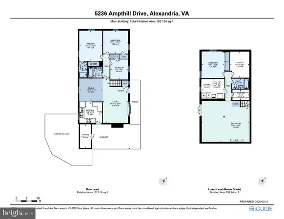$784,000 | 5236 Ampthill Drive, Alexandria, VA 22312