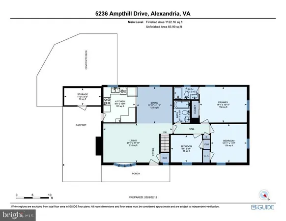 $784,000 | 5236 Ampthill Drive, Alexandria, VA 22312