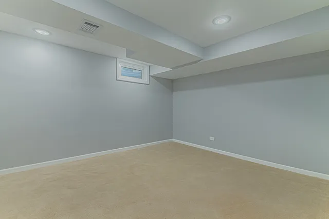 a view of empty room